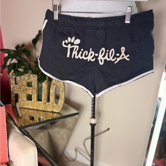 Pants - Black Thick-fil-A Shorts